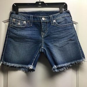 True Religion Jean Shorts